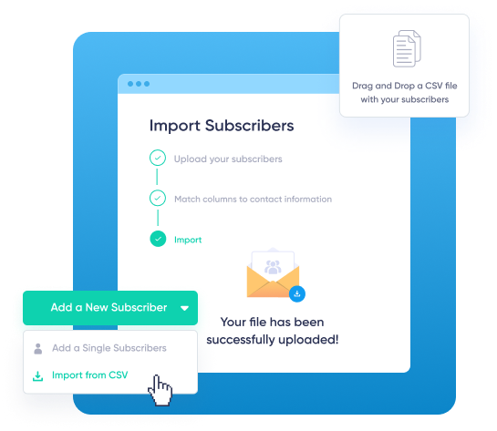 Import or Add Your Subscribers