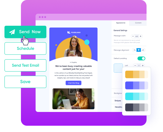 Write & Send Your Newsletter