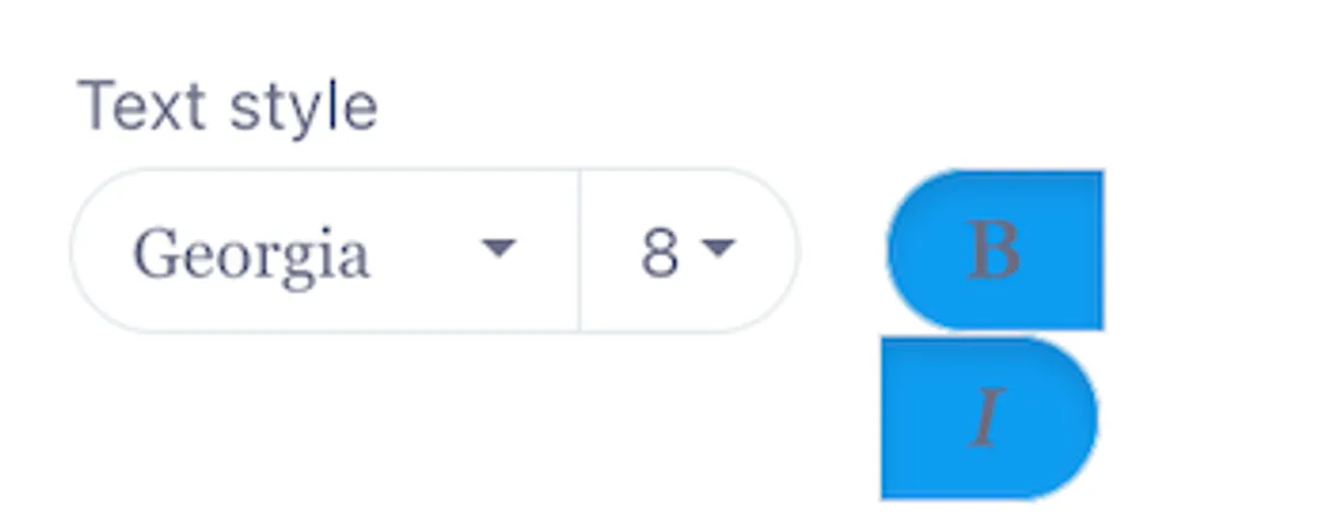 Button Text Style