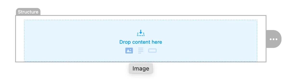 Drop Content Here