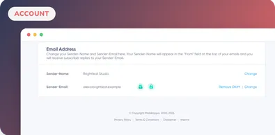 Hero-Bild des Leitfadens zu E-Mail-Absenderinformationen