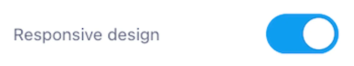 Activate or deactivate a responsive email design