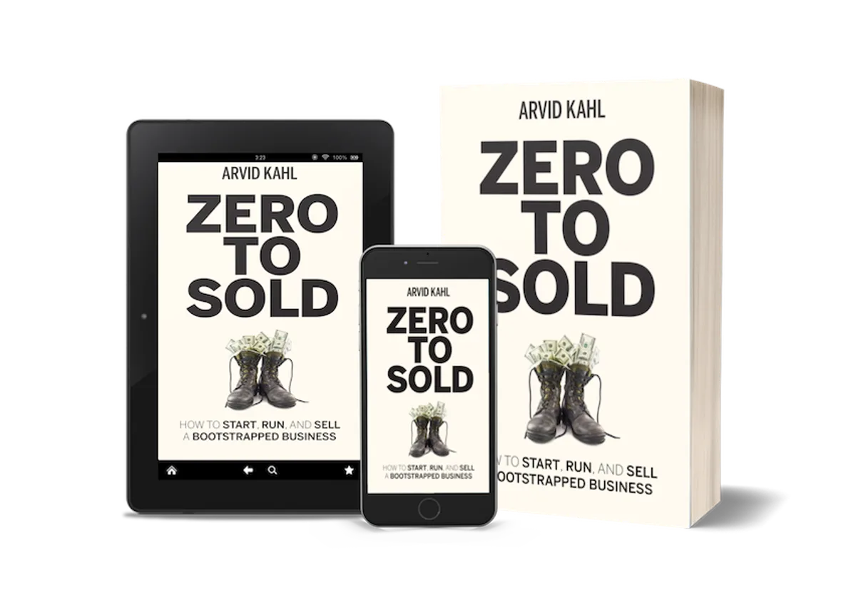 Book Zero To Sold from Arvid Kahl