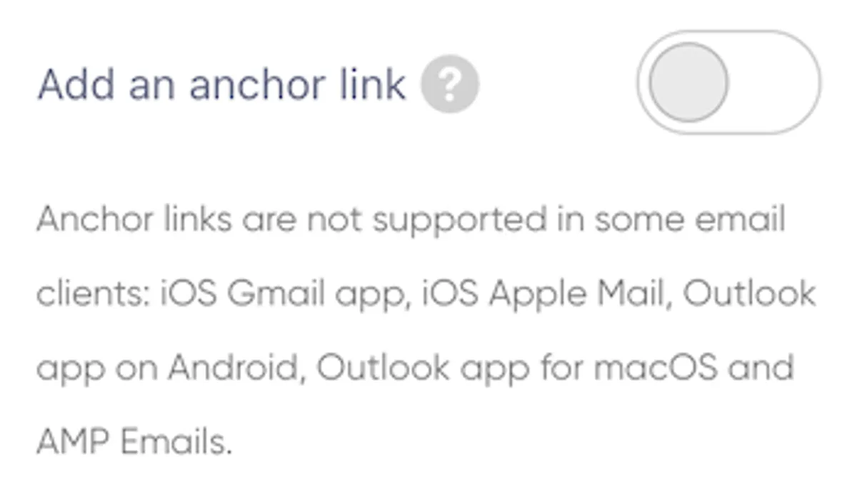 Button Anchor Link