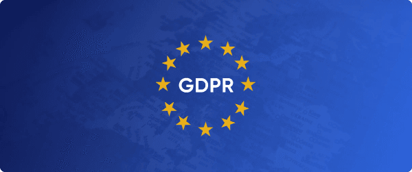 The logo for the General Data Protection Regulation or GDPR.