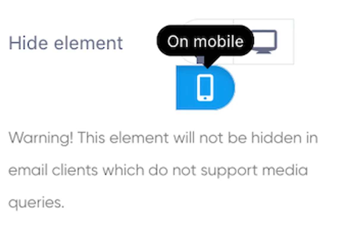 Hide video on mobile