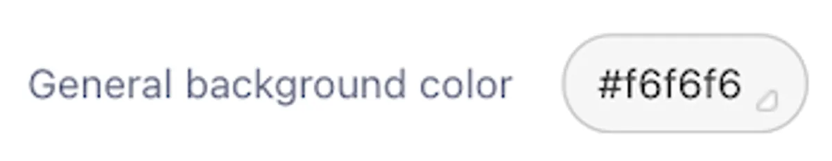 Set the general background color of the email