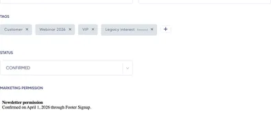 Subscriber Details: profile details