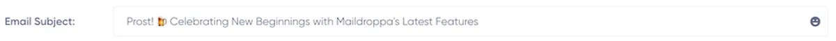 Email Campaign Subject Line